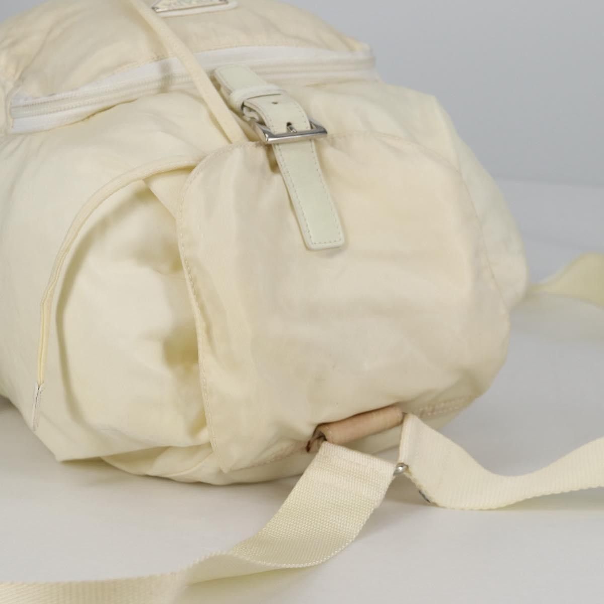 Prada Prada Front Pocket Buckle Backpack Nylon Size ONE SIZE - 6 Thumbnail