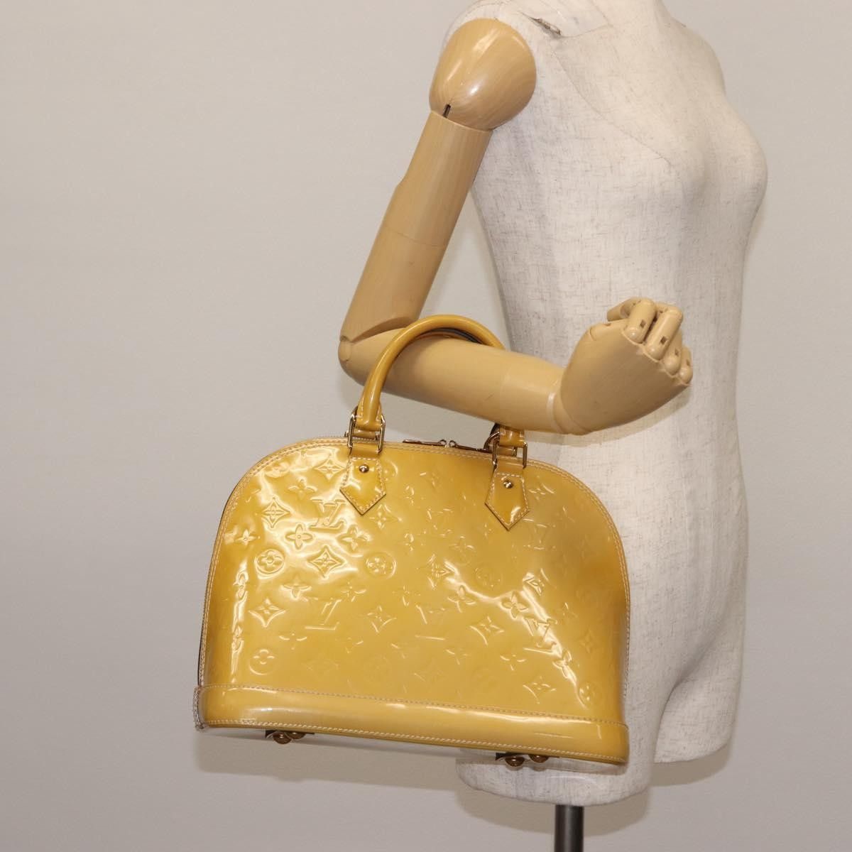 Louis Vuitton Louis Vuitton Alma Handbag Patent Leather Size ONE SIZE - 14 Thumbnail