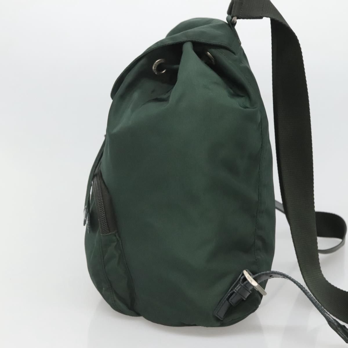 Prada Prada Front Pocket Buckle Backpack Nylon Size ONE SIZE - 4 Thumbnail