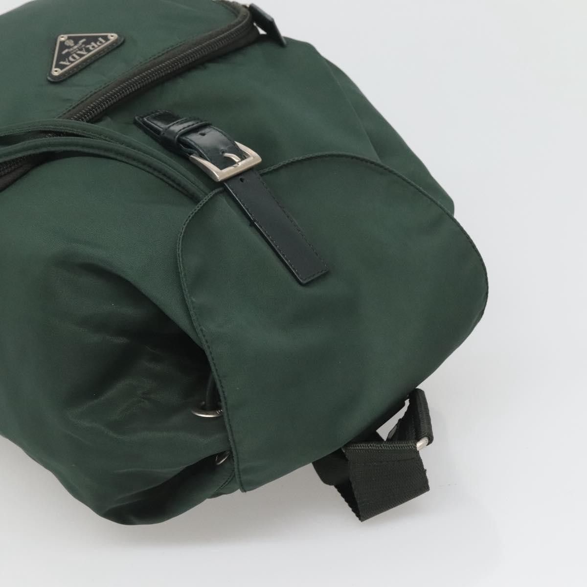 Prada Prada Front Pocket Buckle Backpack Nylon Size ONE SIZE - 8 Thumbnail