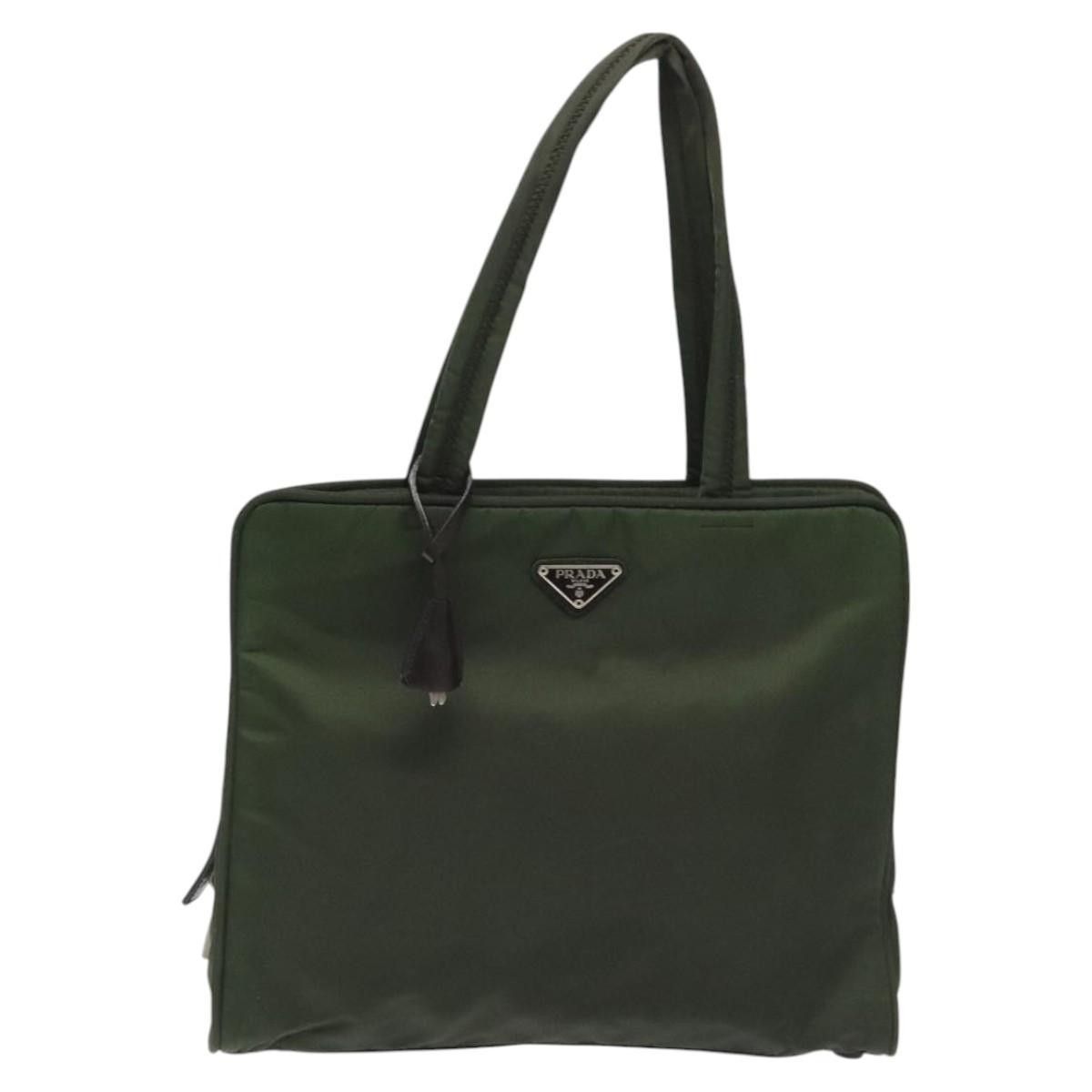 Prada Prada Bowling Shoulder Bag Tessuto Size ONE SIZE - 18 Thumbnail