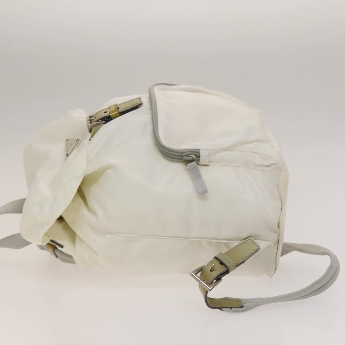 Prada Prada Front Pocket Buckle Backpack Nylon Size ONE SIZE - 3 Thumbnail