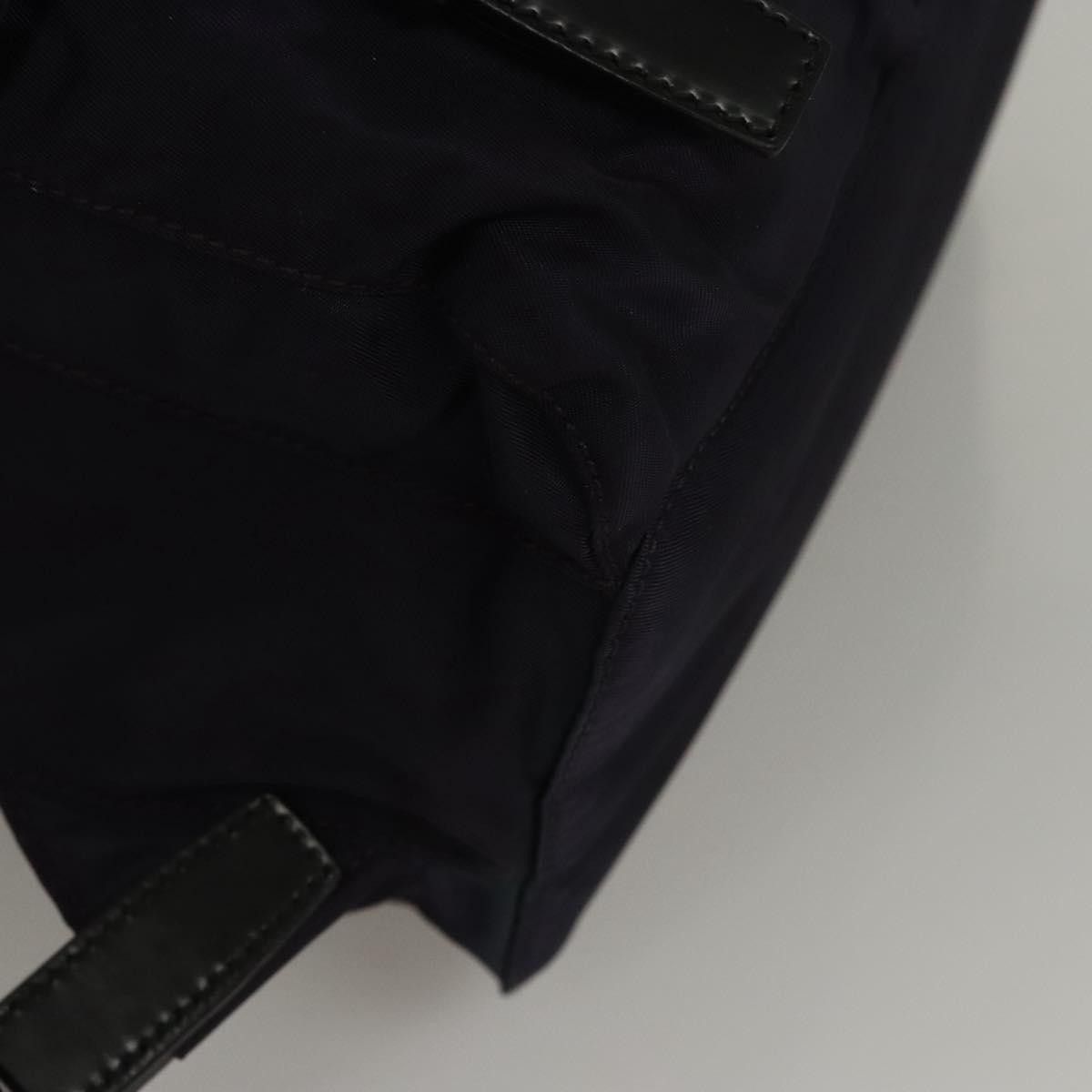 Prada Prada Vela Double Front Pocket Backpack Tessuto with Saffiano Leather Size ONE SIZE - 11 Thumbnail