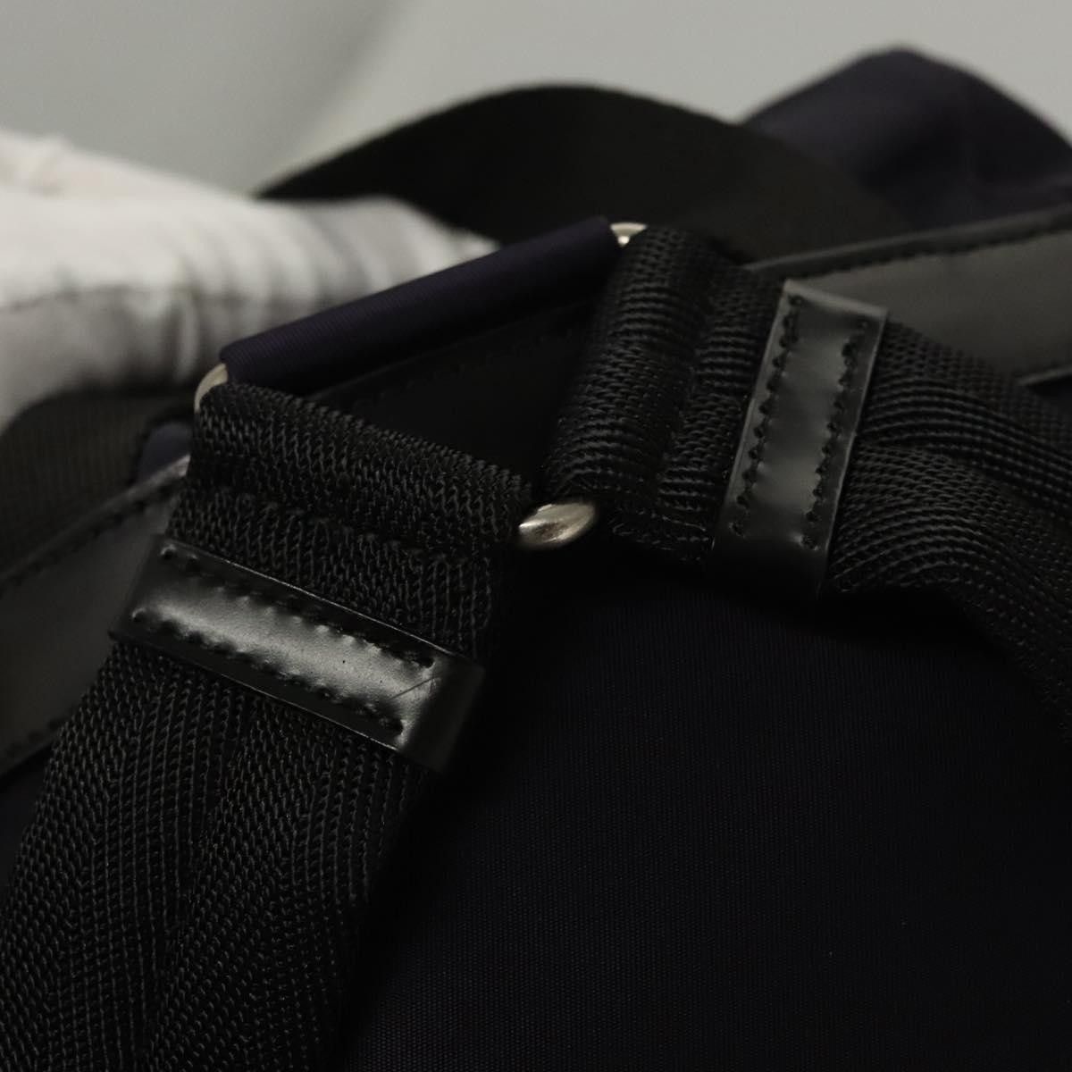 Prada Prada Vela Double Front Pocket Backpack Tessuto with Saffiano Leather Size ONE SIZE - 13 Thumbnail