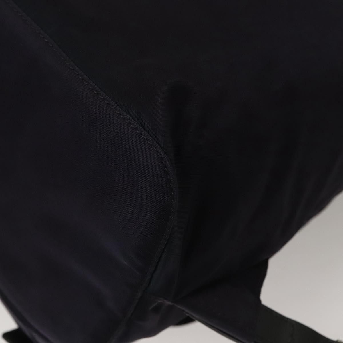 Prada Prada Vela Double Front Pocket Backpack Tessuto with Saffiano Leather Size ONE SIZE - 10 Thumbnail