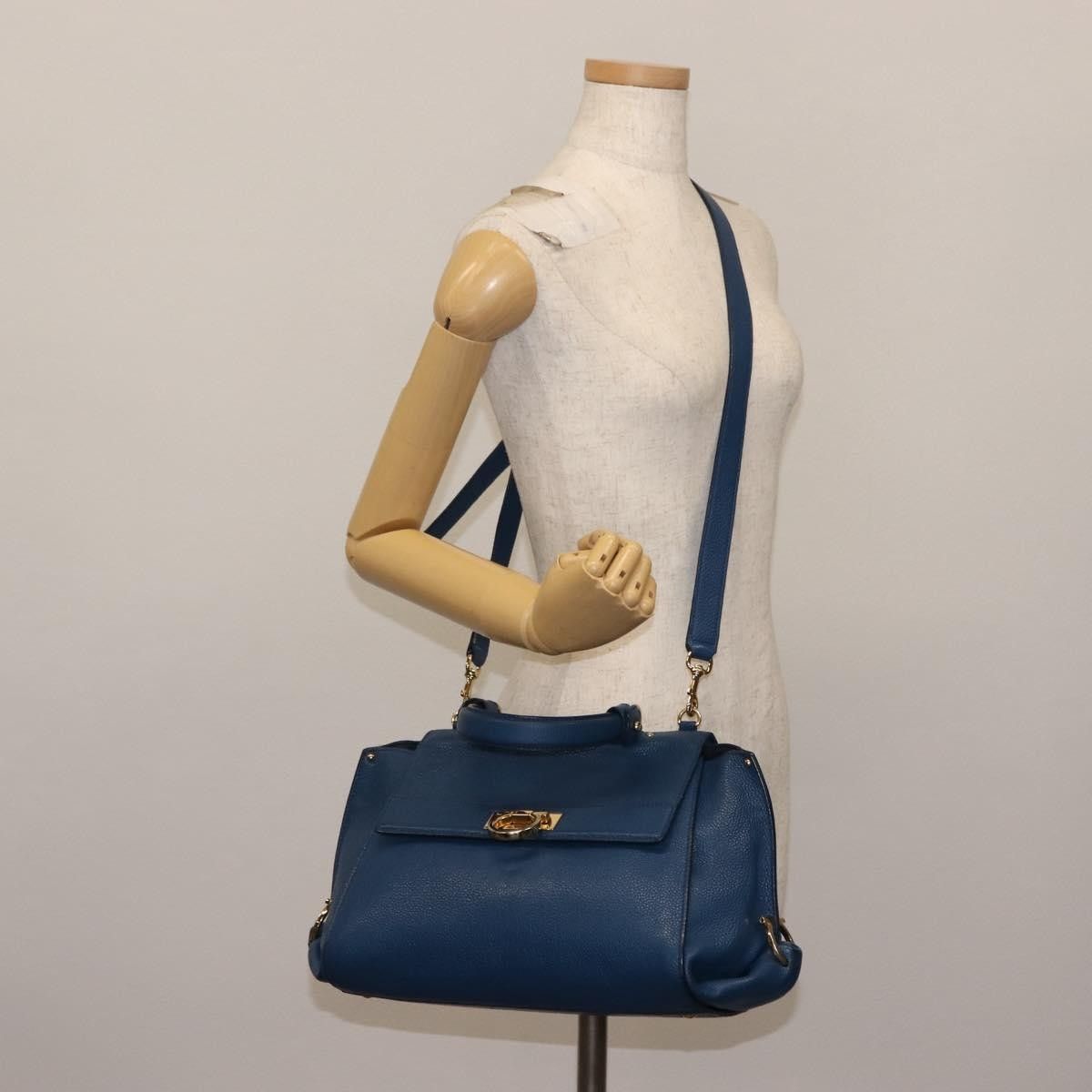 Salvatore Ferragamo Salvatore Ferragamo Sofia Satchel Leather Size ONE SIZE - 15 Thumbnail