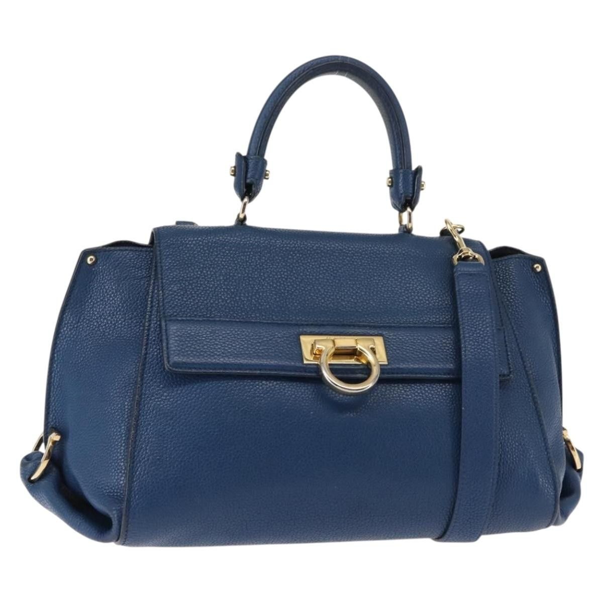 Salvatore Ferragamo Salvatore Ferragamo Sofia Satchel Leather Size ONE SIZE - 14 Thumbnail