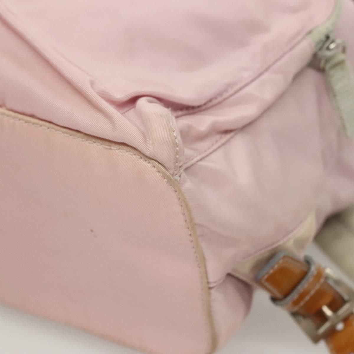 Prada Prada Double Front Pocket Backpack Tessuto Size ONE SIZE - 9 Thumbnail