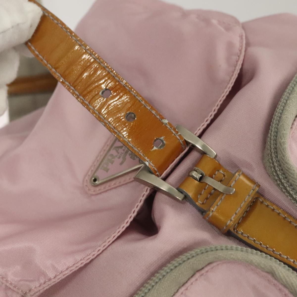 Prada Prada Double Front Pocket Backpack Tessuto Size ONE SIZE - 13 Thumbnail