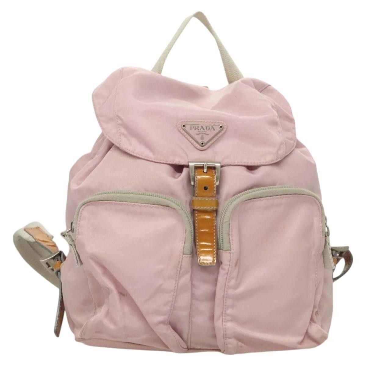 Prada Prada Double Front Pocket Backpack Tessuto Size ONE SIZE - 15 Thumbnail