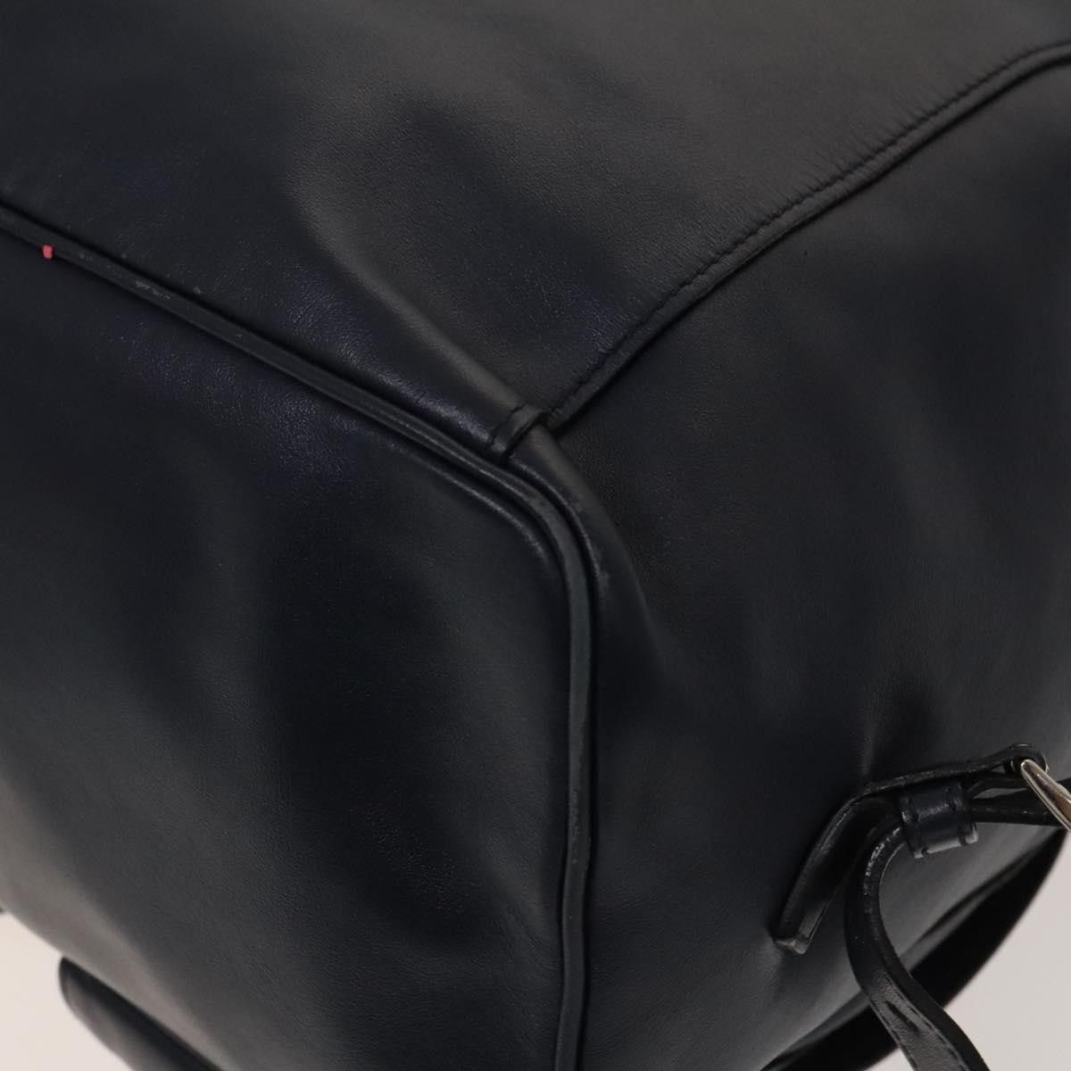 Prada Prada Vela Double Front Pocket Backpack Leather Size ONE SIZE - 18 Thumbnail