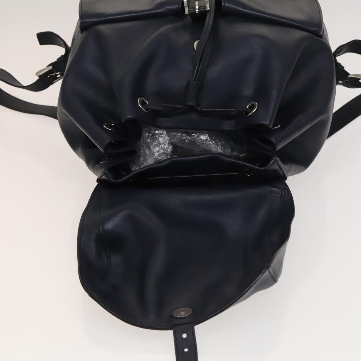 Prada Prada Vela Double Front Pocket Backpack Leather Size ONE SIZE - 22 Thumbnail