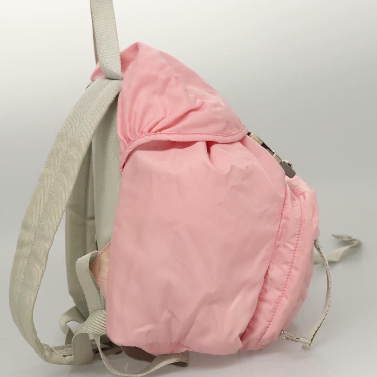 Prada Prada Single Buckle Pocket Backpack Tessuto Size ONE SIZE - 4 Thumbnail