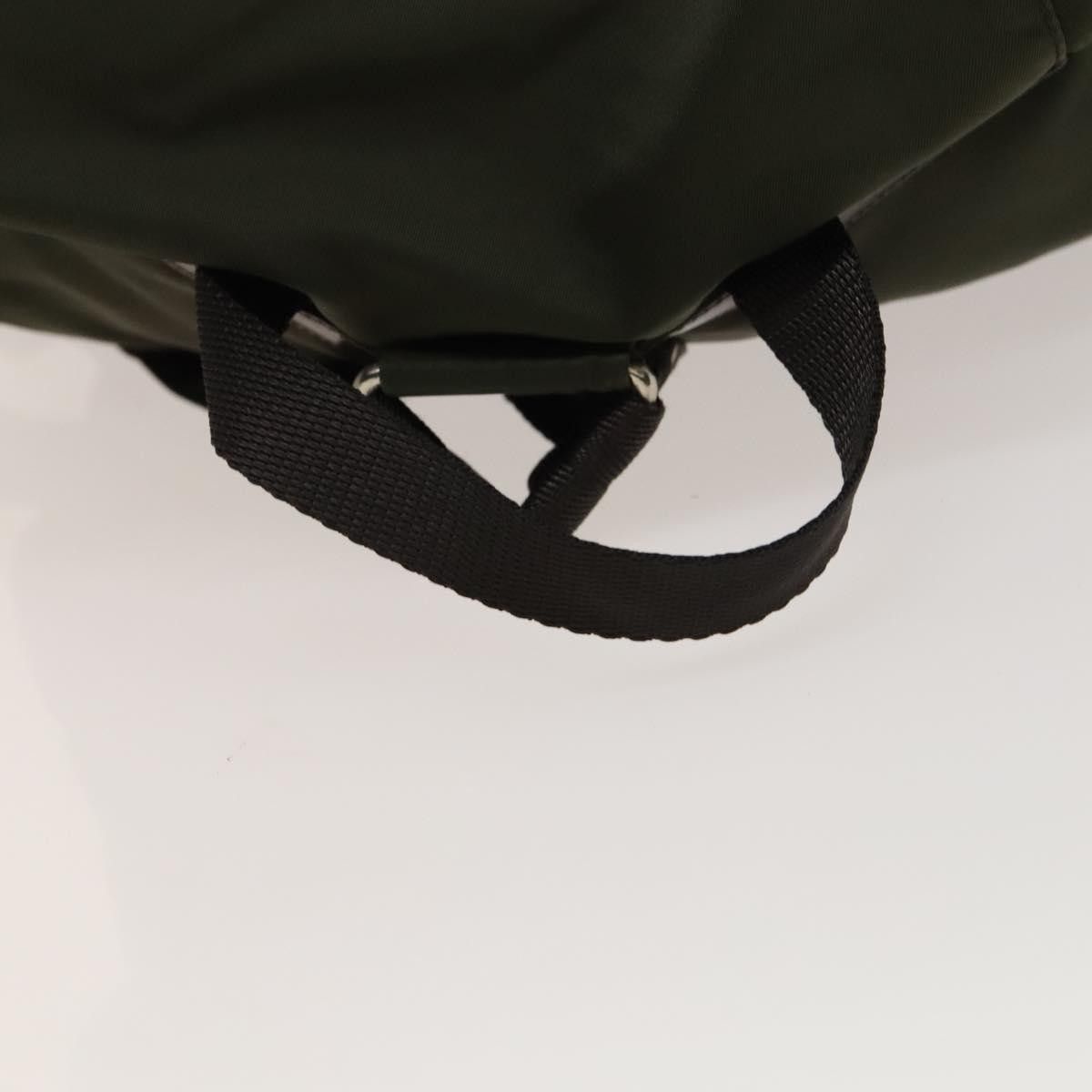 Prada Prada Vela Double Front Pocket Backpack Tessuto with Saffiano Leather Size ONE SIZE - 8 Thumbnail