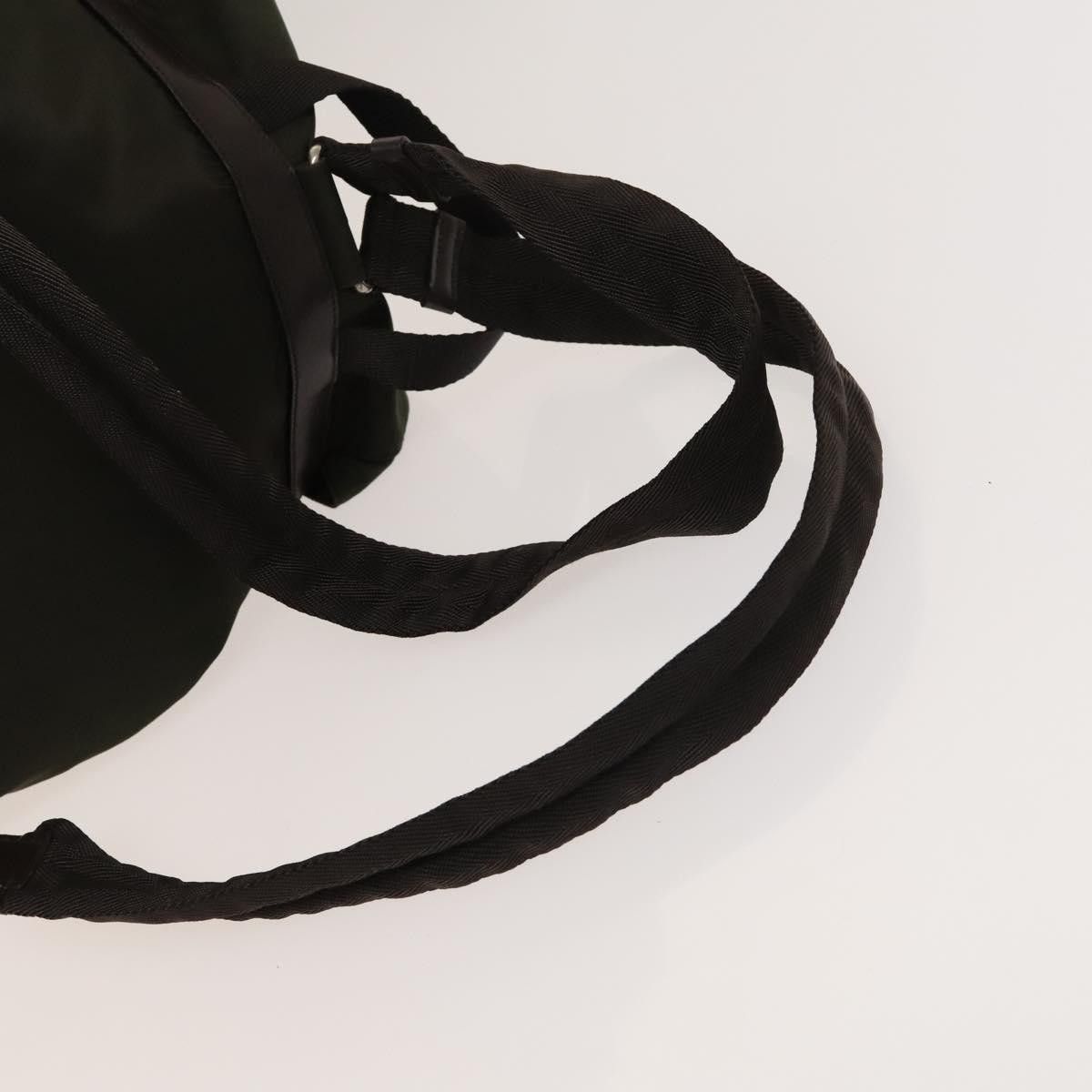 Prada Prada Vela Double Front Pocket Backpack Tessuto with Saffiano Leather Size ONE SIZE - 9 Thumbnail