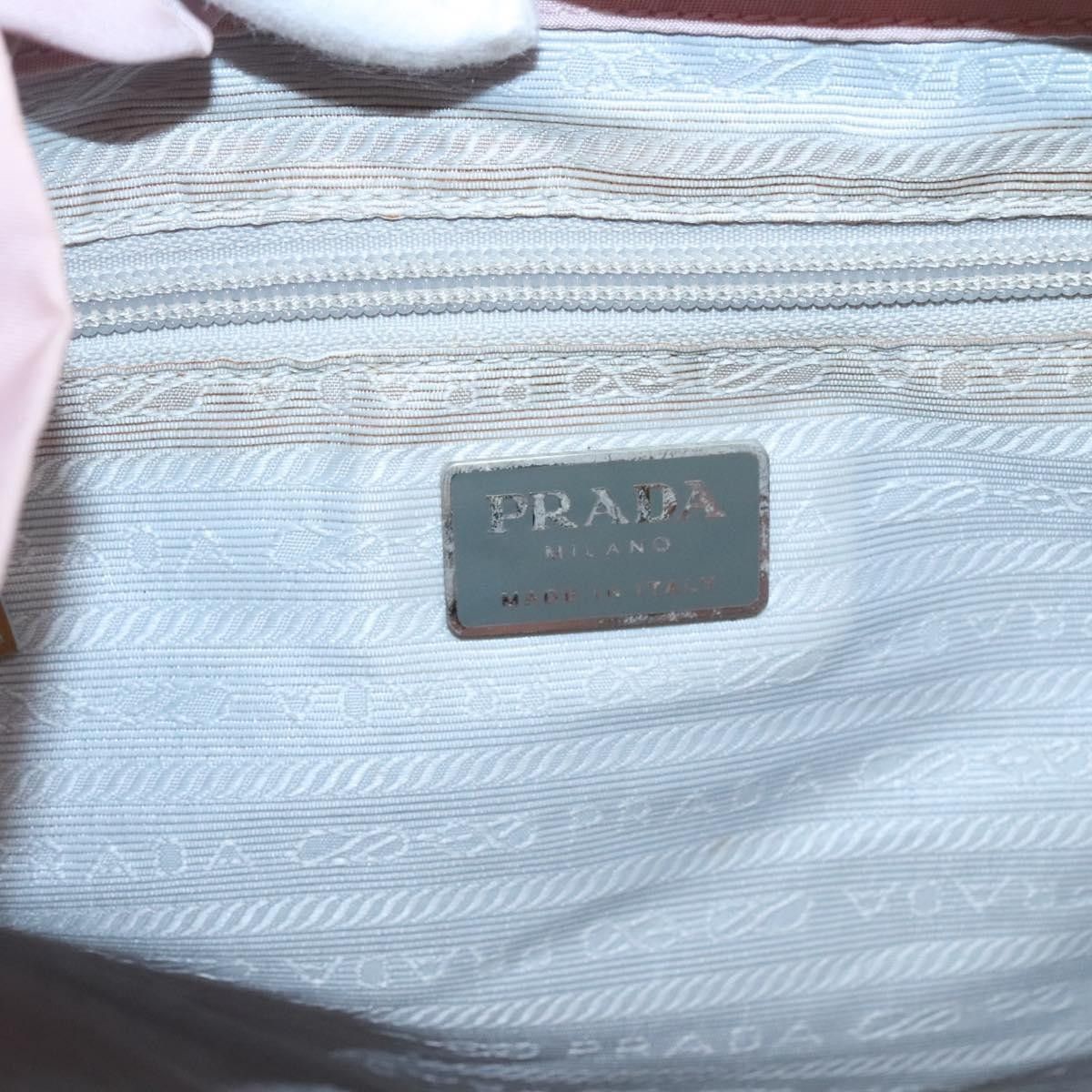 Prada Prada Vela Double Front Pocket Backpack Tessuto with Saffiano Leather Size ONE SIZE - 6 Thumbnail
