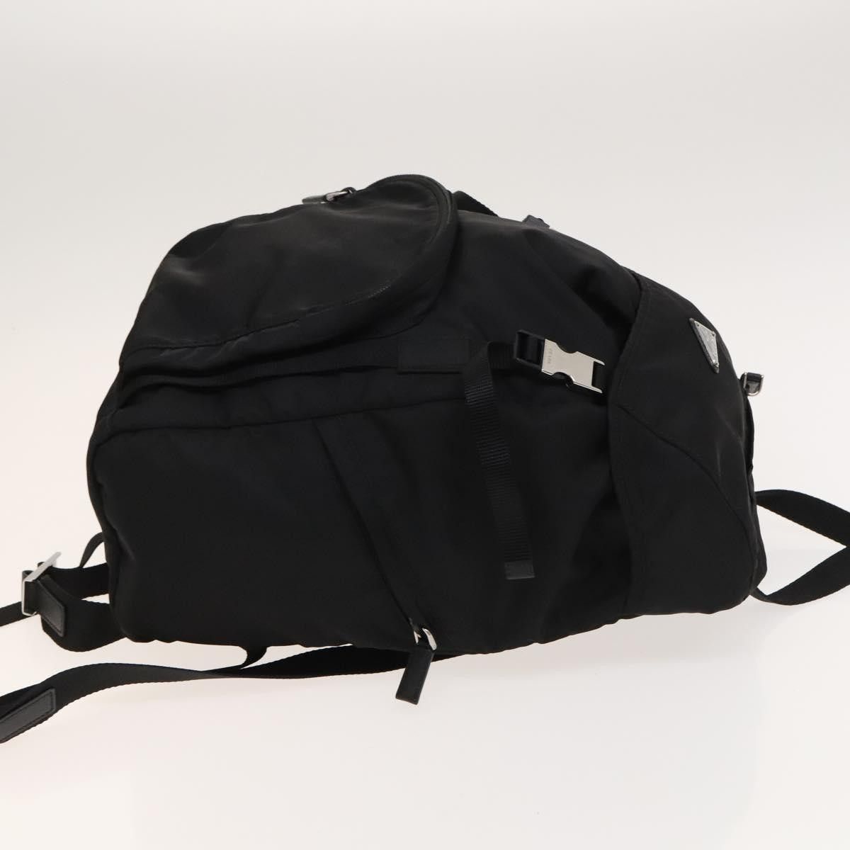 Prada Prada Double Buckle Backpack Tessuto Size ONE SIZE - 3 Thumbnail