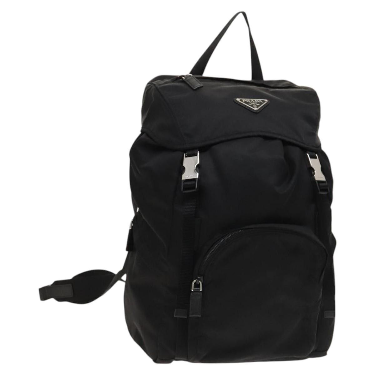 Prada Prada Double Buckle Backpack Tessuto Size ONE SIZE - 18 Thumbnail