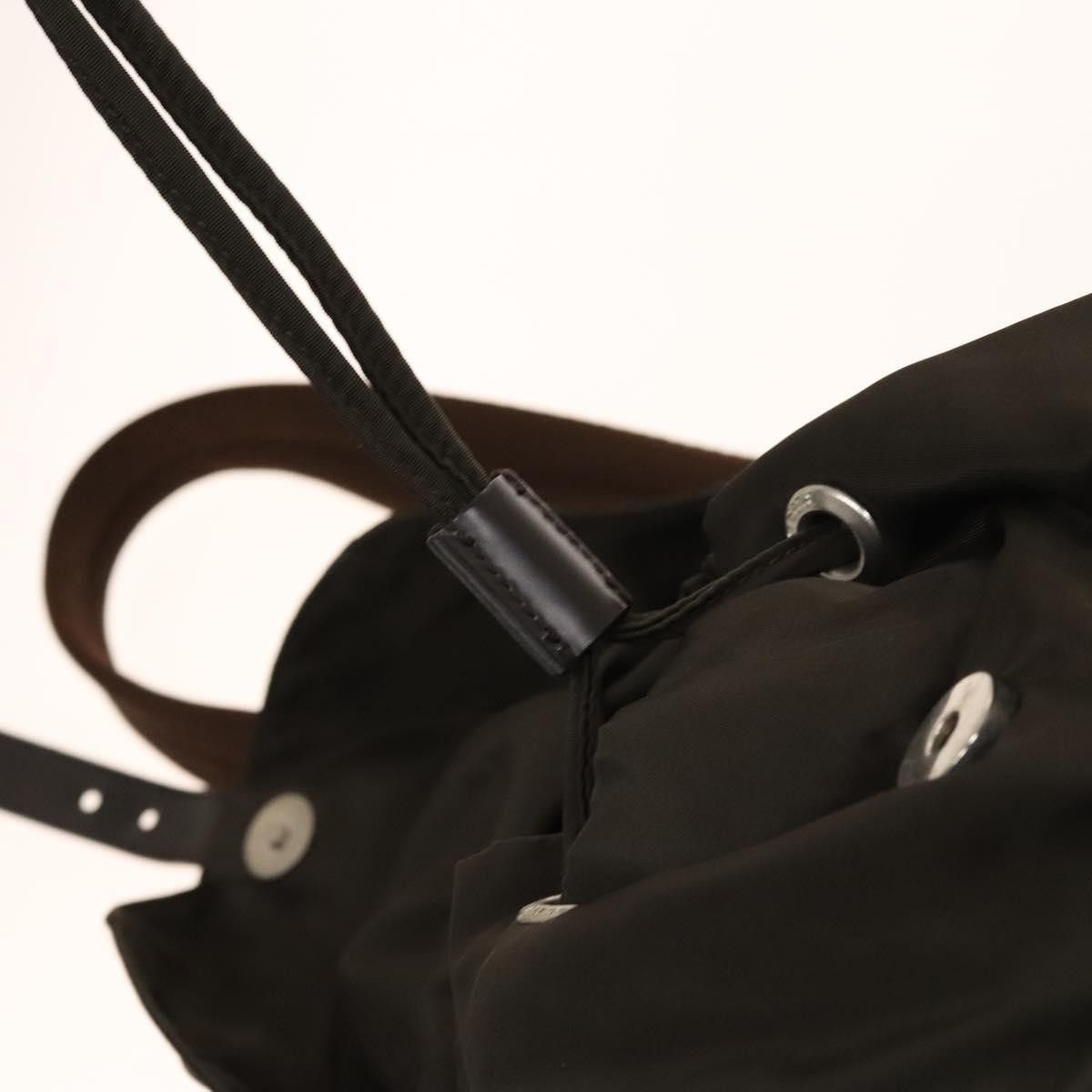 Prada Prada Vela Double Front Pocket Backpack Tessuto with Saffiano Leather Size ONE SIZE - 15 Thumbnail