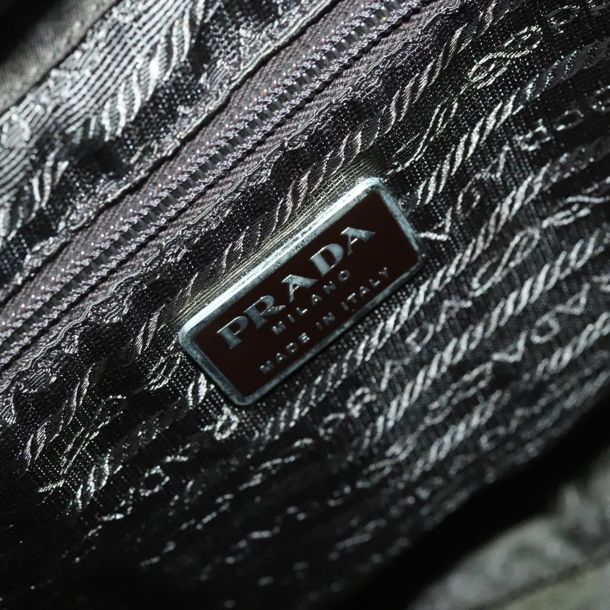 Prada Prada Vela Double Front Pocket Backpack Tessuto with Saffiano Leather Size ONE SIZE - 6 Thumbnail