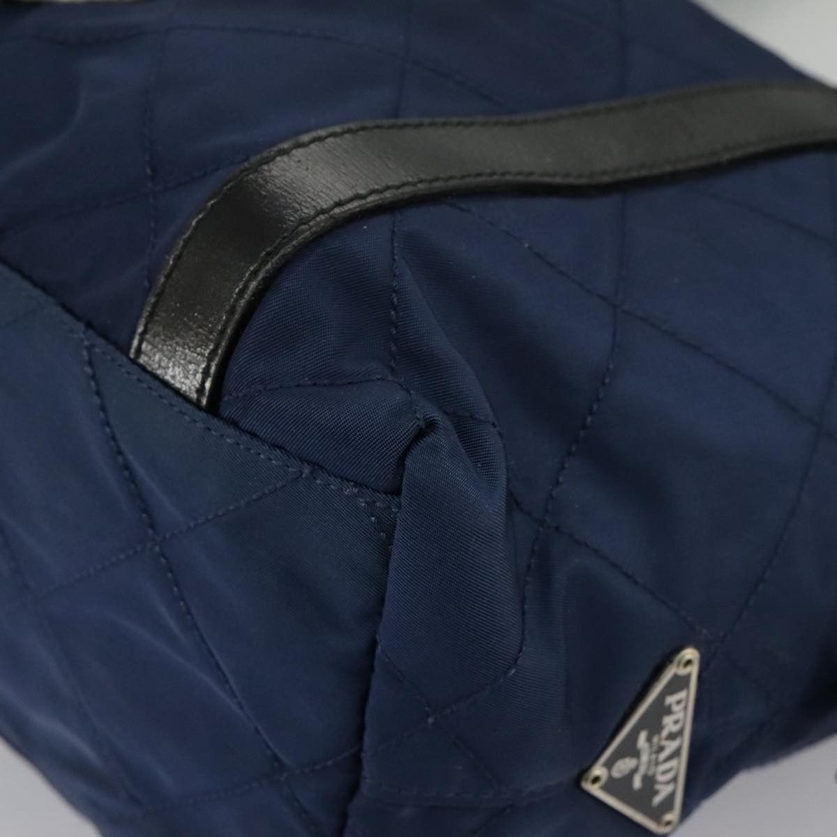 Prada Prada Chain Shoulder Bag Quilted Tessuto Size ONE SIZE - 10 Thumbnail