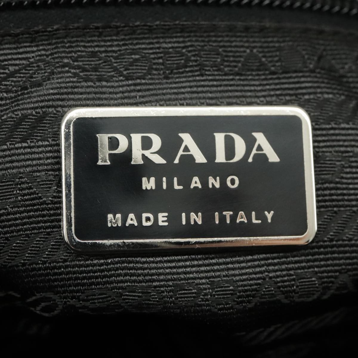 Prada Prada Chain Shoulder Bag Quilted Tessuto Size ONE SIZE - 6 Thumbnail