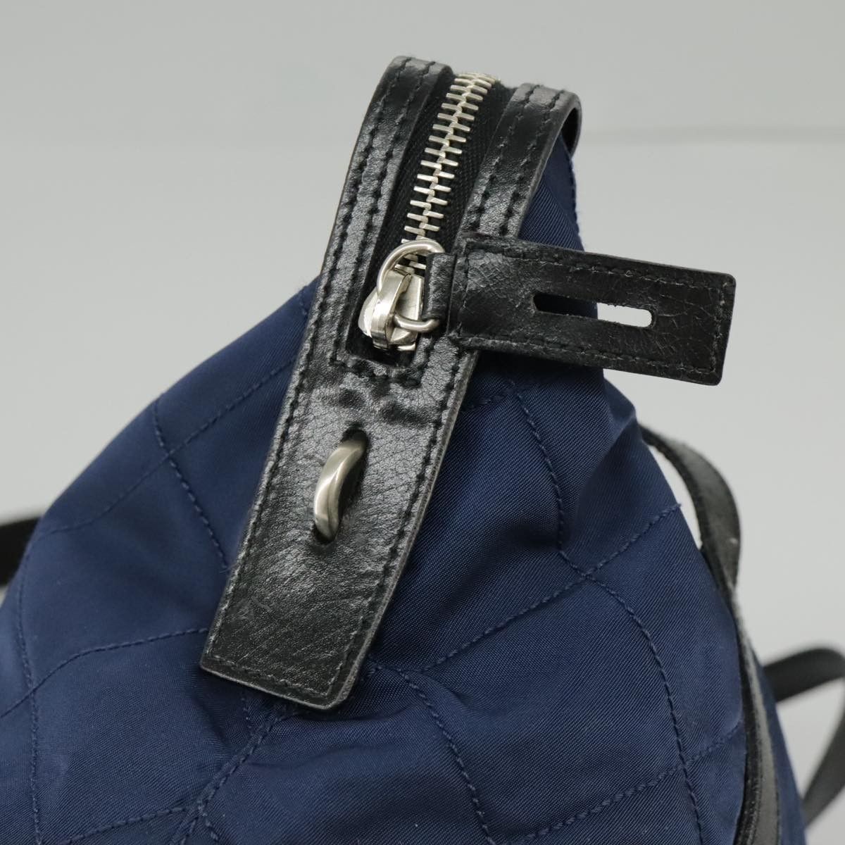 Prada Prada Chain Shoulder Bag Quilted Tessuto Size ONE SIZE - 13 Thumbnail