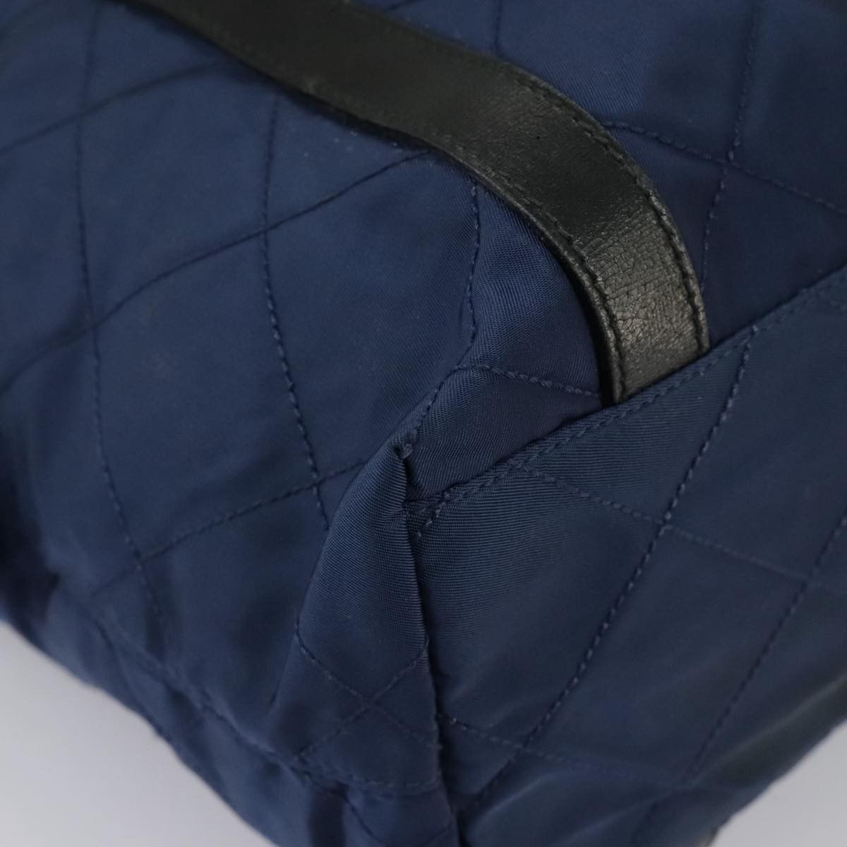 Prada Prada Chain Shoulder Bag Quilted Tessuto Size ONE SIZE - 9 Thumbnail