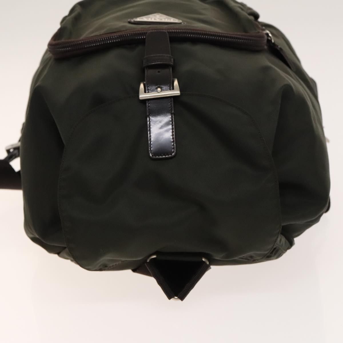 Prada Prada Front Pocket Buckle Backpack Nylon Size ONE SIZE - 17 Thumbnail