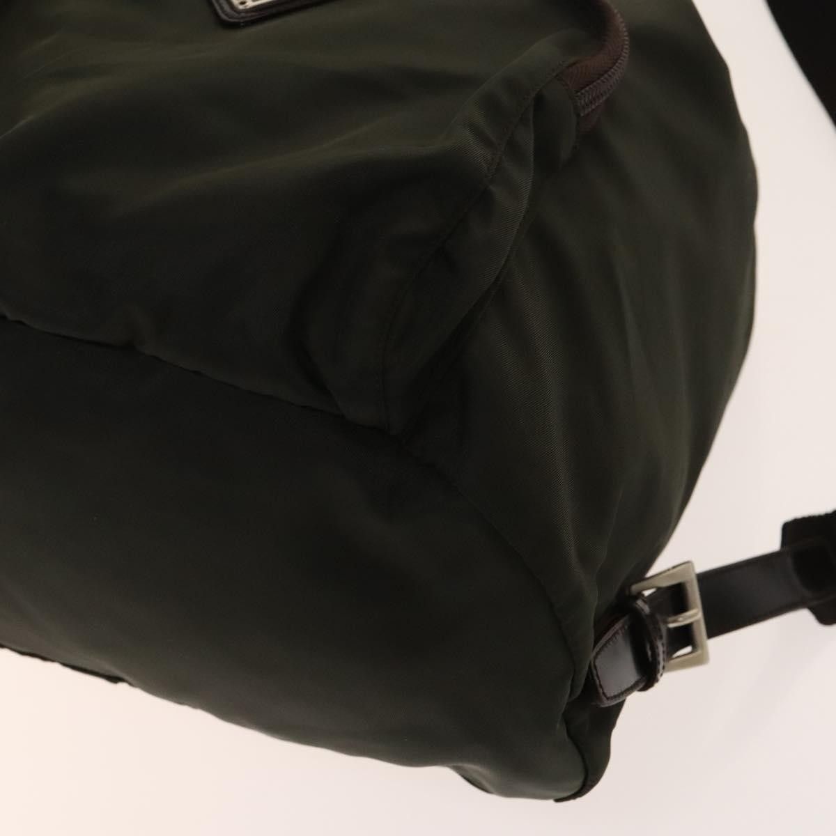 Prada Prada Front Pocket Buckle Backpack Nylon Size ONE SIZE - 9 Thumbnail