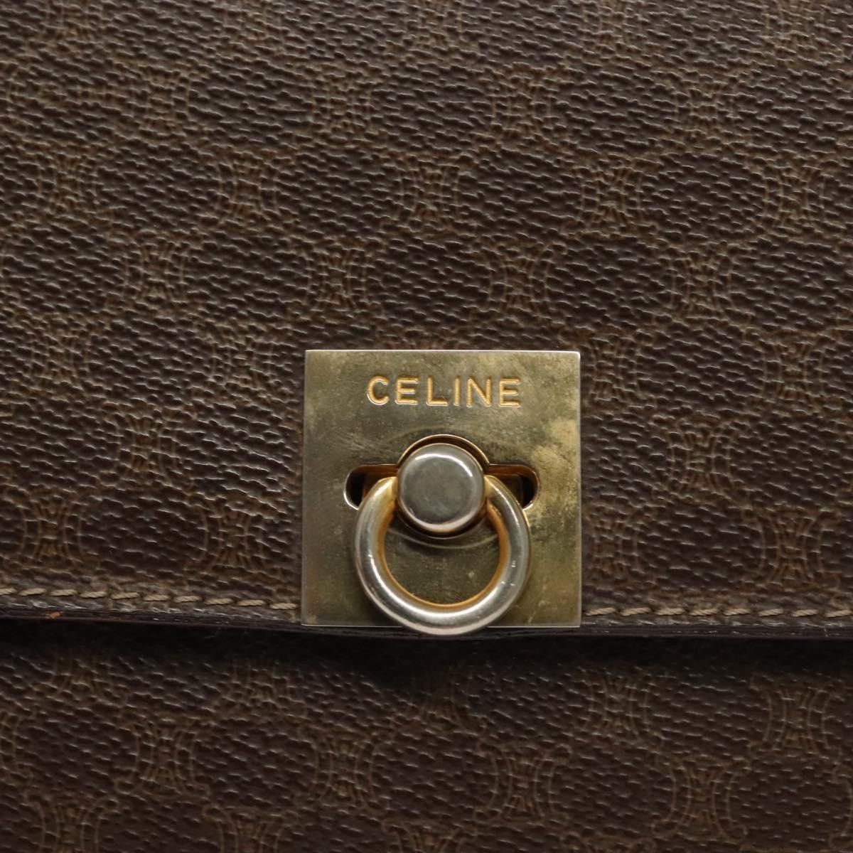 Celine Celine Macadam Handbag Macadam with leather Size ONE SIZE - 13 Thumbnail