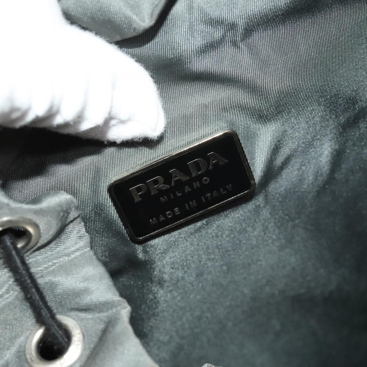 Prada Prada Single Buckle Pocket Backpack Tessuto Size ONE SIZE - 6 Thumbnail