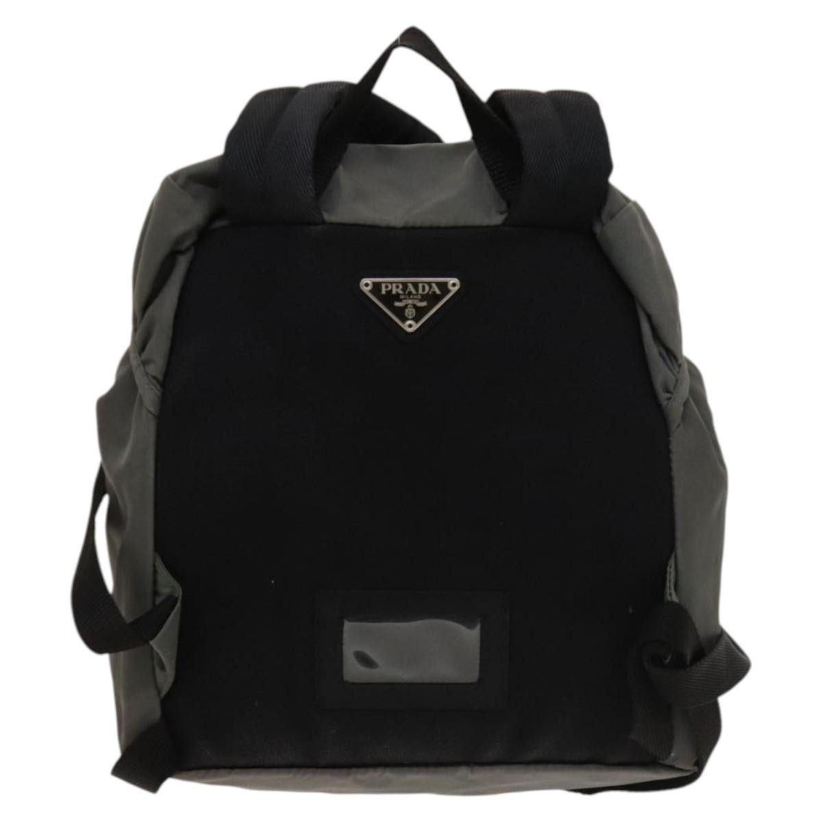 Prada Prada Single Buckle Pocket Backpack Tessuto Size ONE SIZE - 2 Thumbnail