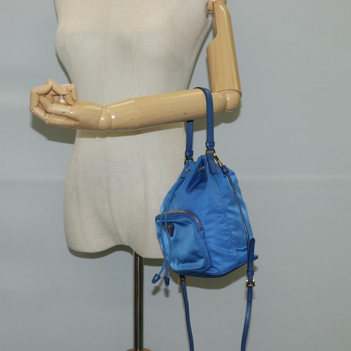 Prada Prada Drawstring Bucket Bag Tessuto Size ONE SIZE - 15 Thumbnail