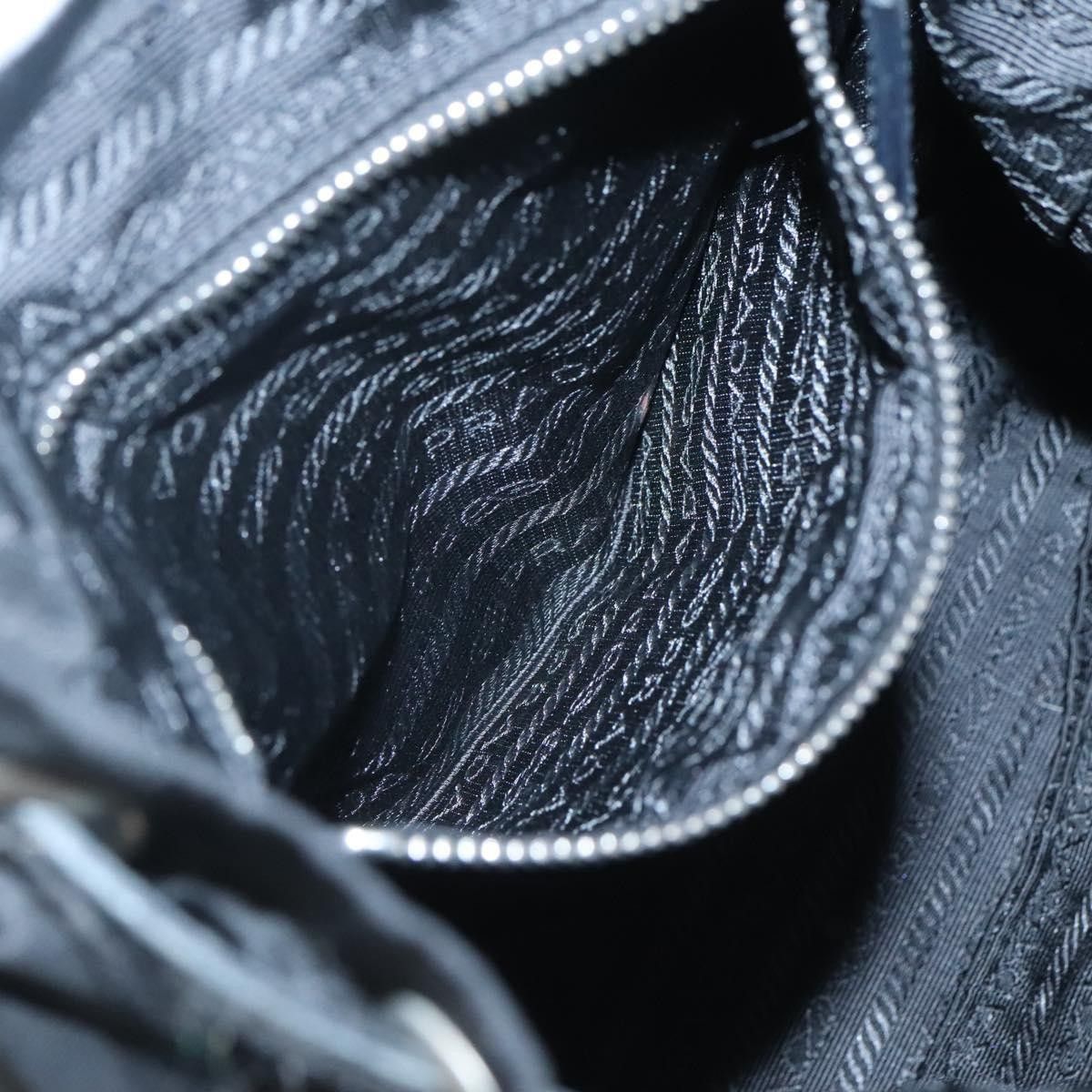 Prada Prada Double Pocket Drawstring Shoulder Bag Tessuto Size ONE SIZE - 22 Thumbnail