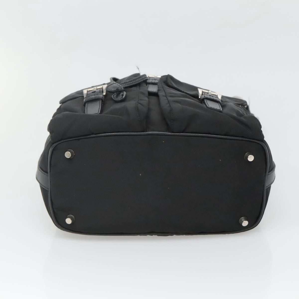 Prada Prada Double Pocket Drawstring Shoulder Bag Tessuto Size ONE SIZE - 16 Thumbnail