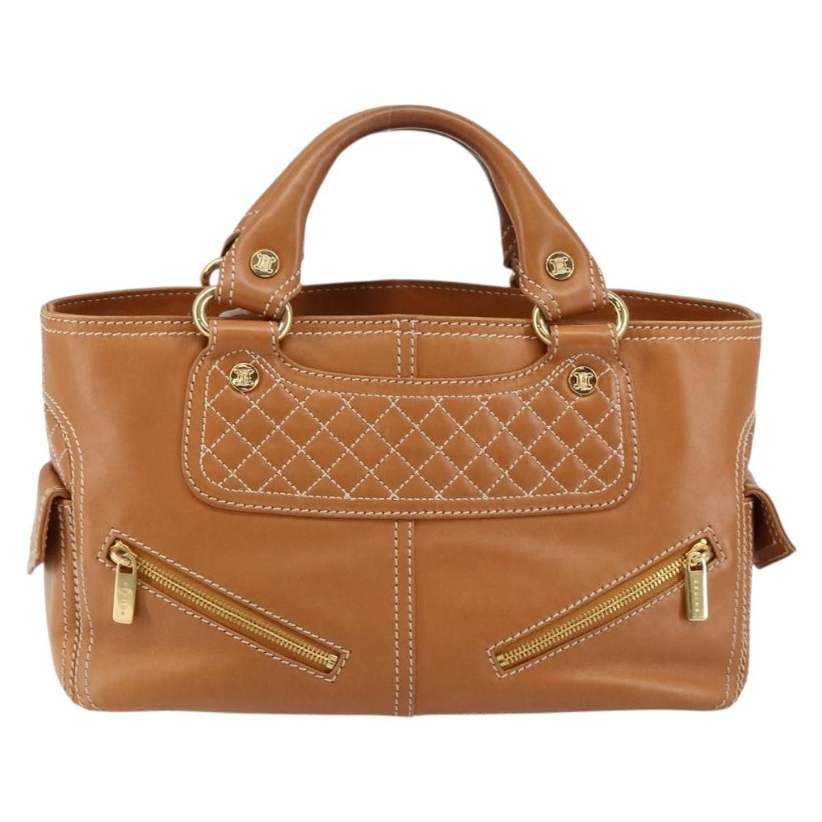 Celine Celine Boogie Satchel Leather Size ONE SIZE - 20 Thumbnail