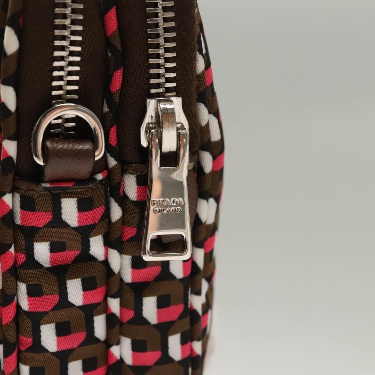 Prada Prada Baguette Shoulder Bag Quilted Tessuto with Leather Size ONE SIZE - 13 Thumbnail