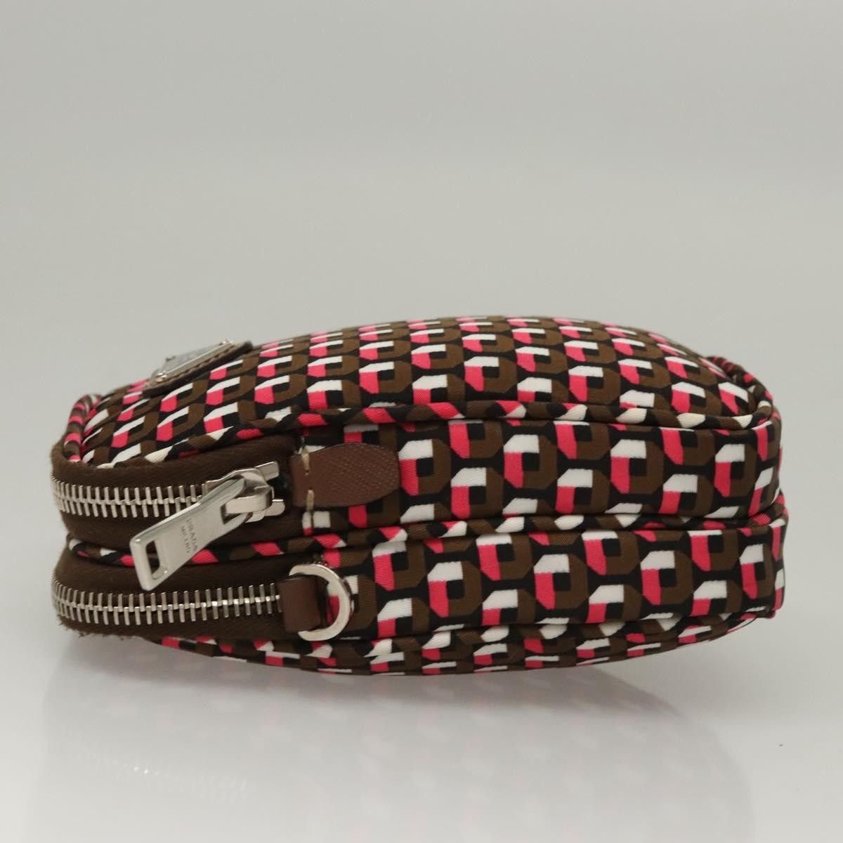 Prada Prada Baguette Shoulder Bag Quilted Tessuto with Leather Size ONE SIZE - 4 Thumbnail