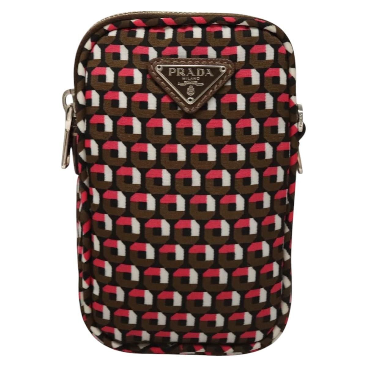 Prada Prada Baguette Shoulder Bag Quilted Tessuto with Leather Size ONE SIZE - 24 Thumbnail