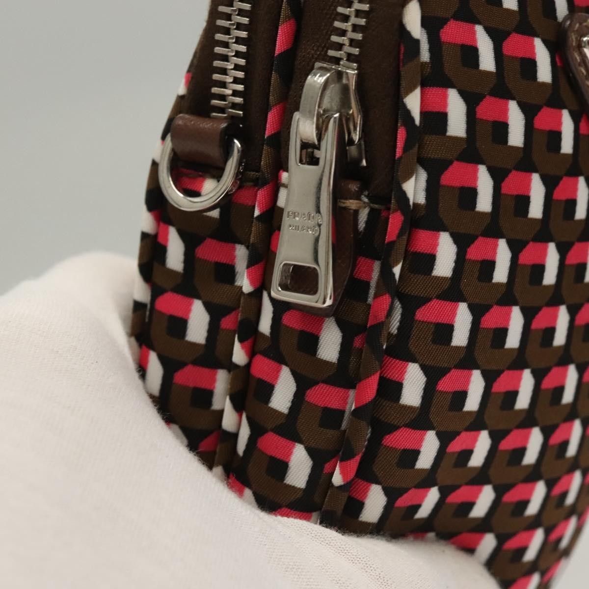 Prada Prada Baguette Shoulder Bag Quilted Tessuto with Leather Size ONE SIZE - 22 Thumbnail