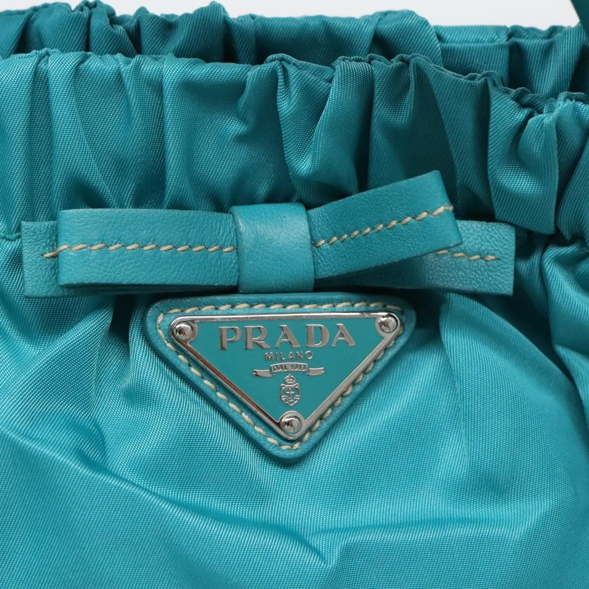 Prada Prada Bow Convertible Tote Tessuto Size ONE SIZE - 17 Thumbnail