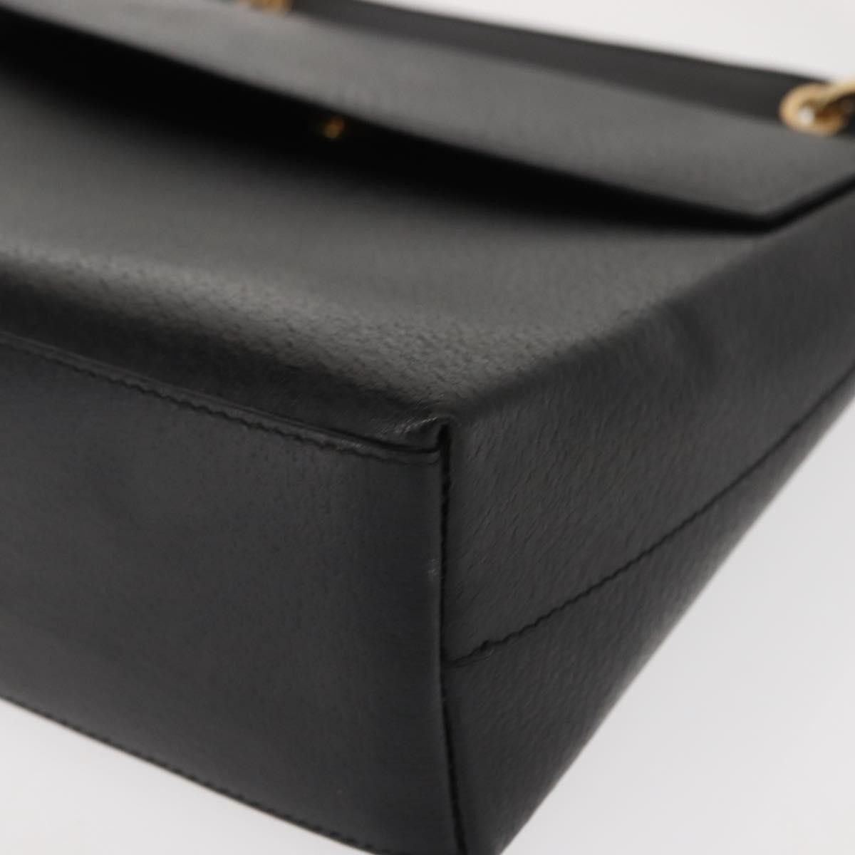 Gucci Gucci Vintage Bamboo Handle Bag Leather Size ONE SIZE - 9 Thumbnail