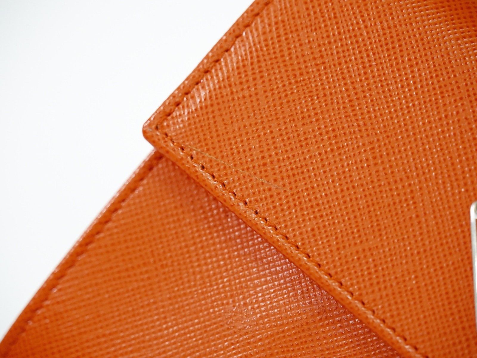 Prada Prada Trifold Compact Wallet Saffiano Leather Size ONE SIZE - 15 Thumbnail