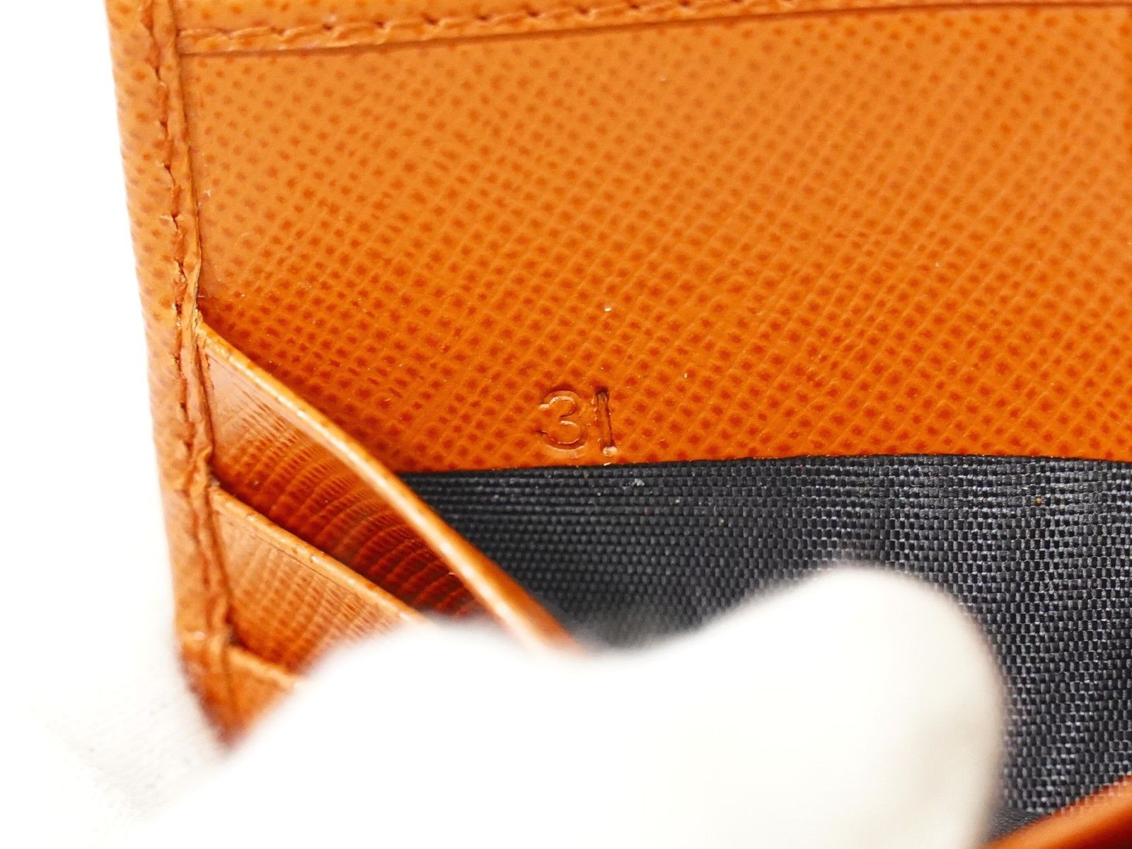 Prada Prada Trifold Compact Wallet Saffiano Leather Size ONE SIZE - 8 Thumbnail