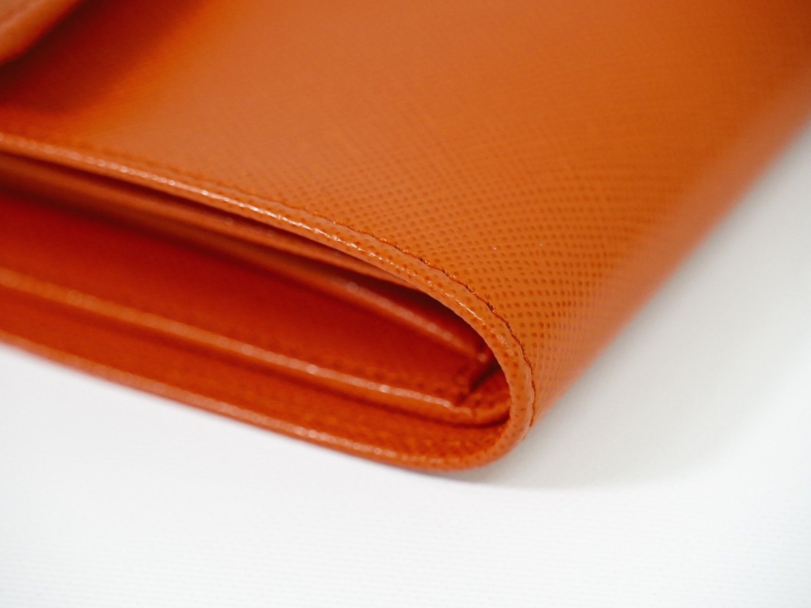 Prada Prada Trifold Compact Wallet Saffiano Leather Size ONE SIZE - 10 Thumbnail