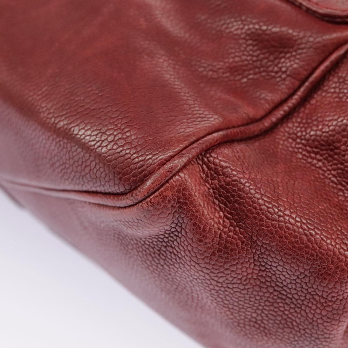 Chanel Chanel Vintage Accordion Flap Bag Quilted Leather Size ONE SIZE - 13 Thumbnail