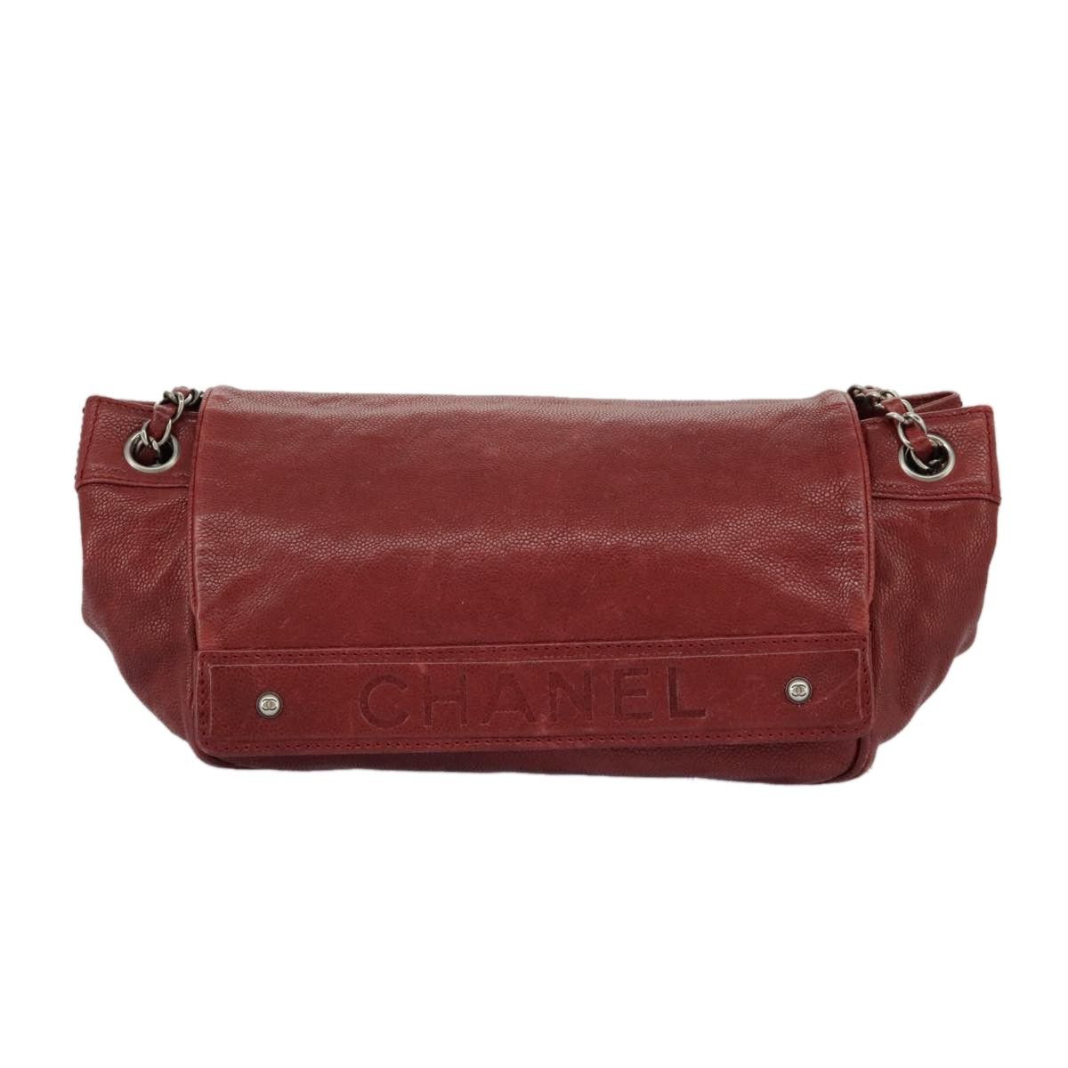 Chanel Chanel Vintage Accordion Flap Bag Quilted Leather Size ONE SIZE - 17 Thumbnail