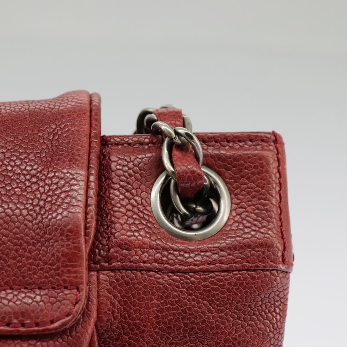 Chanel Chanel Vintage Accordion Flap Bag Quilted Leather Size ONE SIZE - 20 Thumbnail
