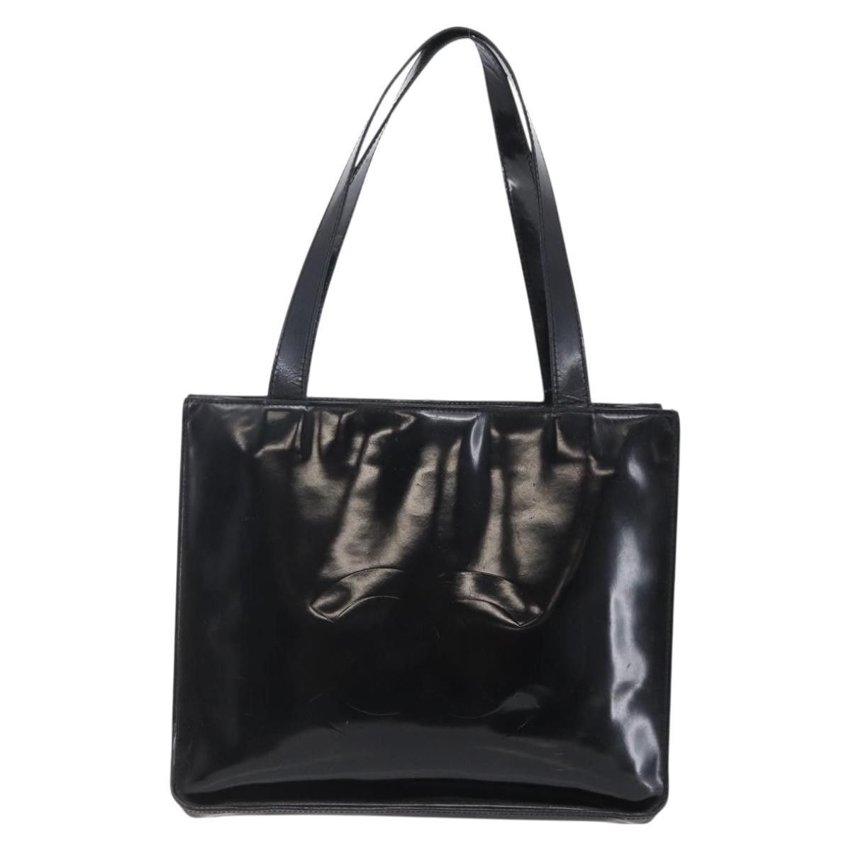 Chanel Chanel Vintage Embossed Logo Shoulder Bag Patent Size ONE SIZE - 15 Thumbnail